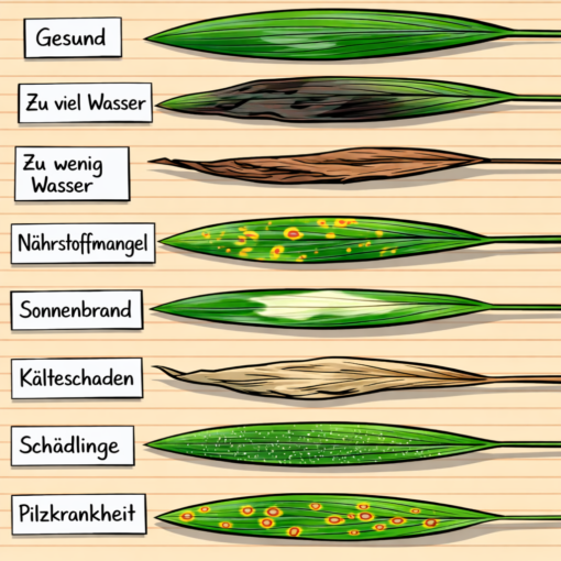 Blattgesundheit erkennen: Die häufigsten Ursachen für Schäden
