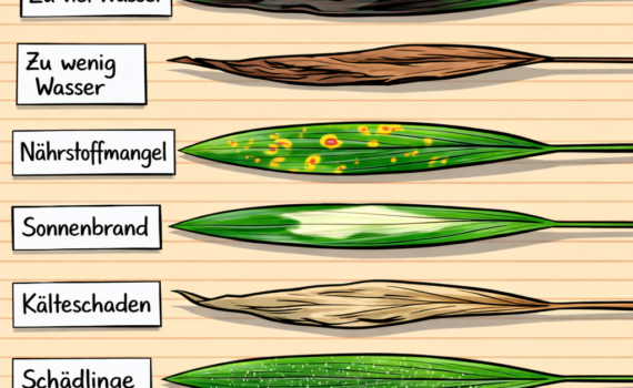 Blattgesundheit erkennen: Die häufigsten Ursachen für Schäden